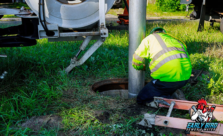 Sewer cleaning and unclogging in Brighton Colorado and Denver Metro Area - Early Bird Sewer and Water